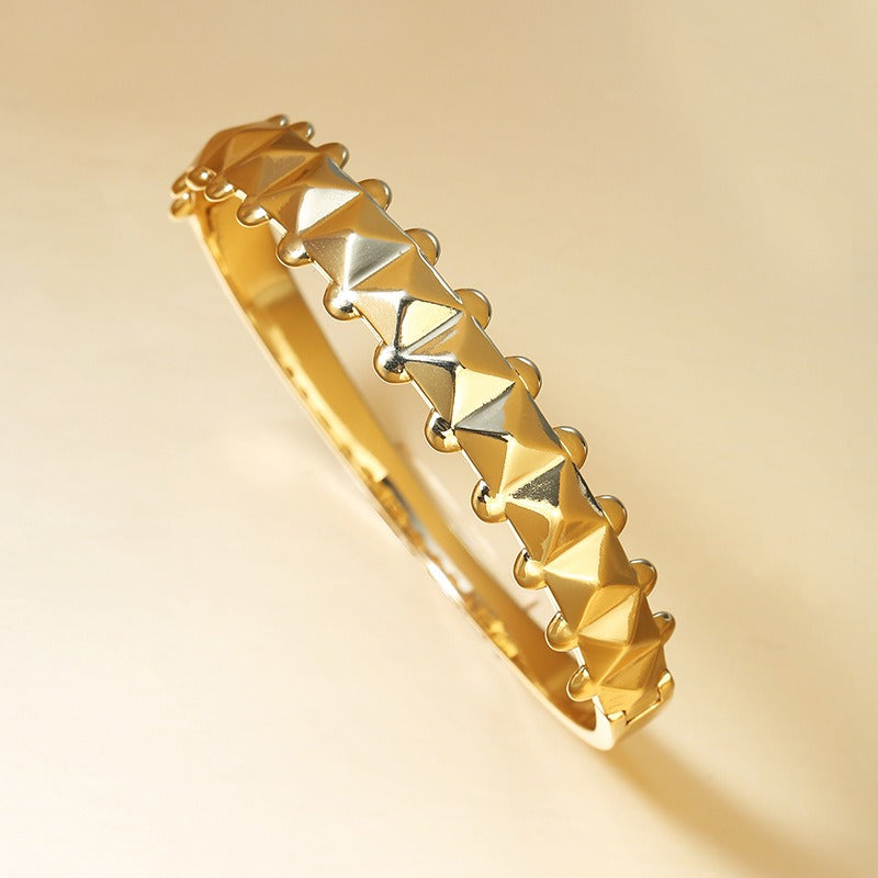 Smiling Face Geometric Bracelet