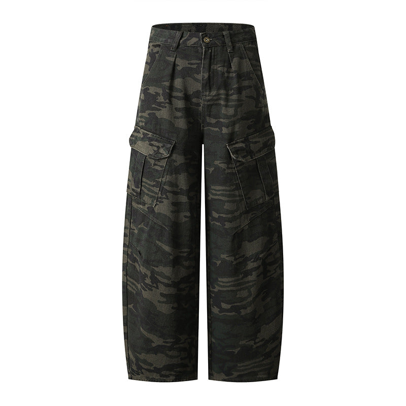 Camouflage jeans