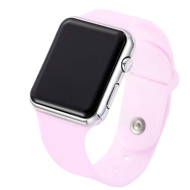Casual Wrist Watches For Women LED Digital Sport Wristwatch Silicone Watch Christmas Gifts Relogio Masculino Men's Relojes