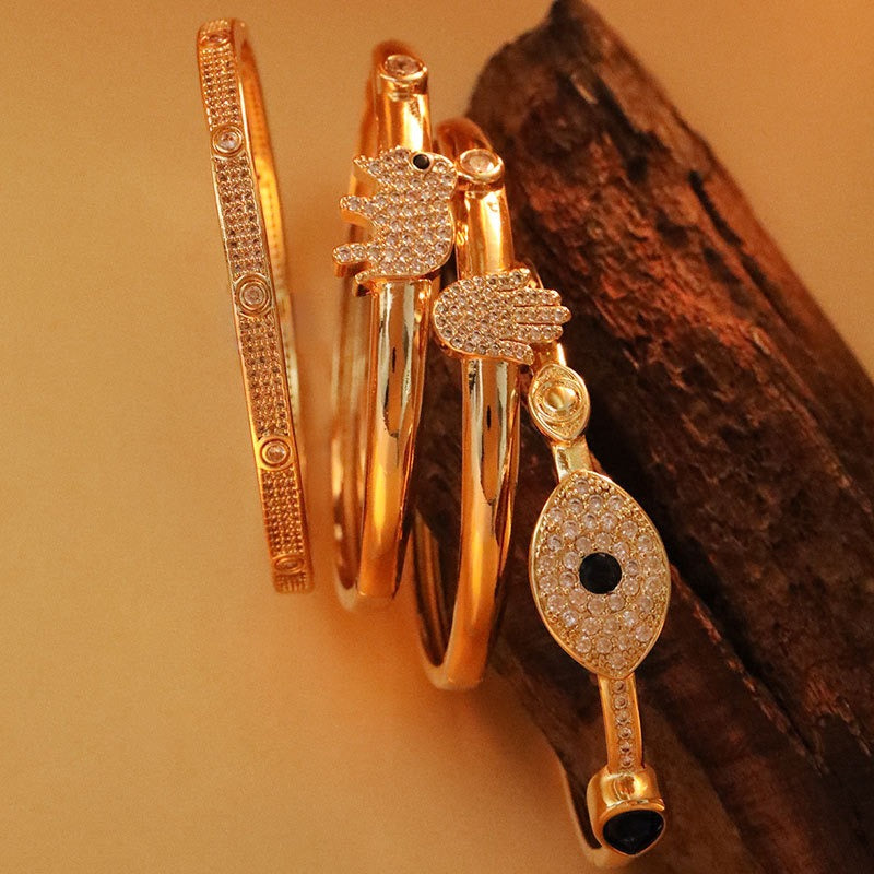 mixed color Micro Inlaid Zircon Bracelet