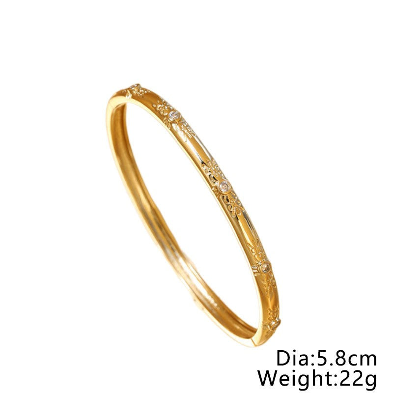 Smiling Face Geometric Bracelet