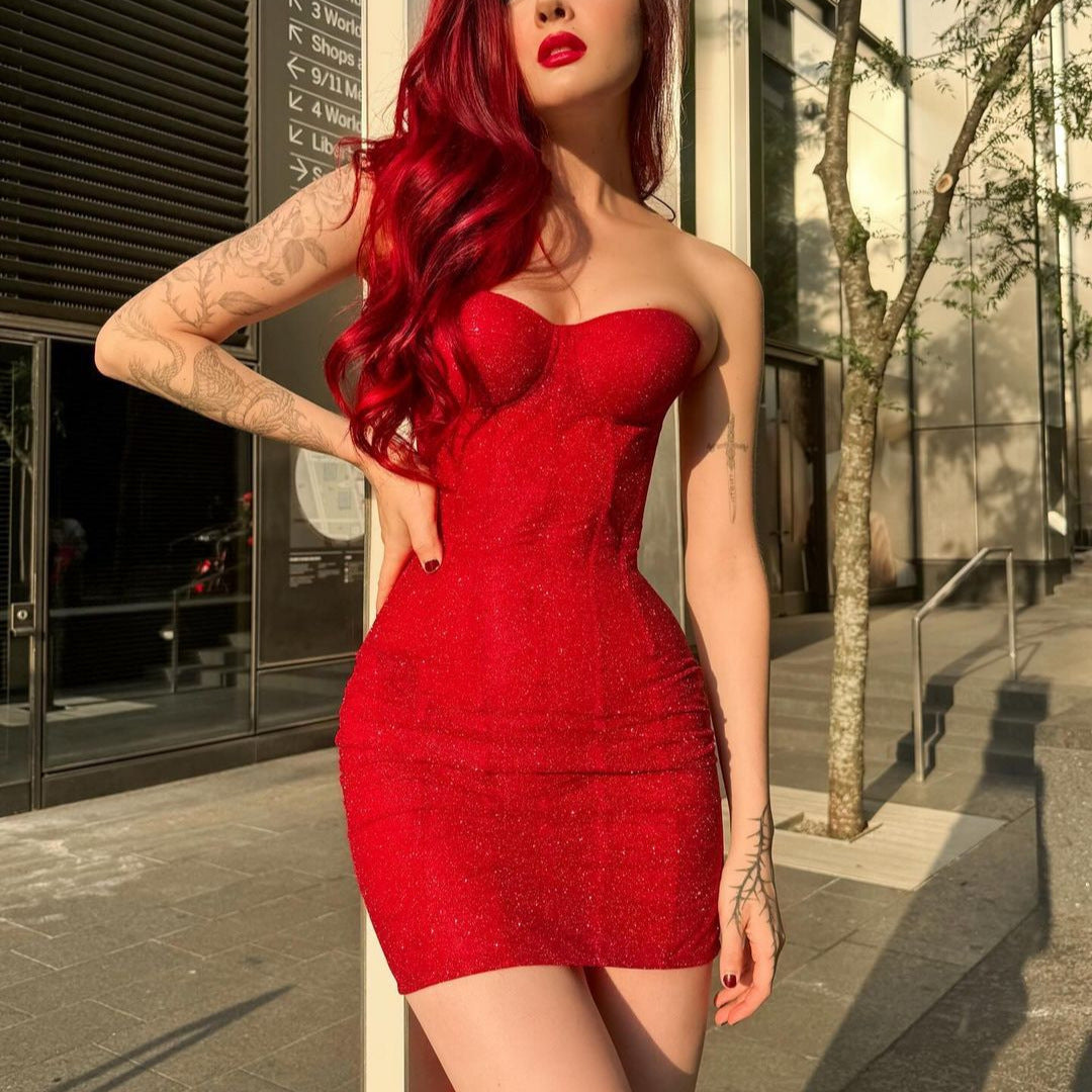 New sexy hot girl slim fit