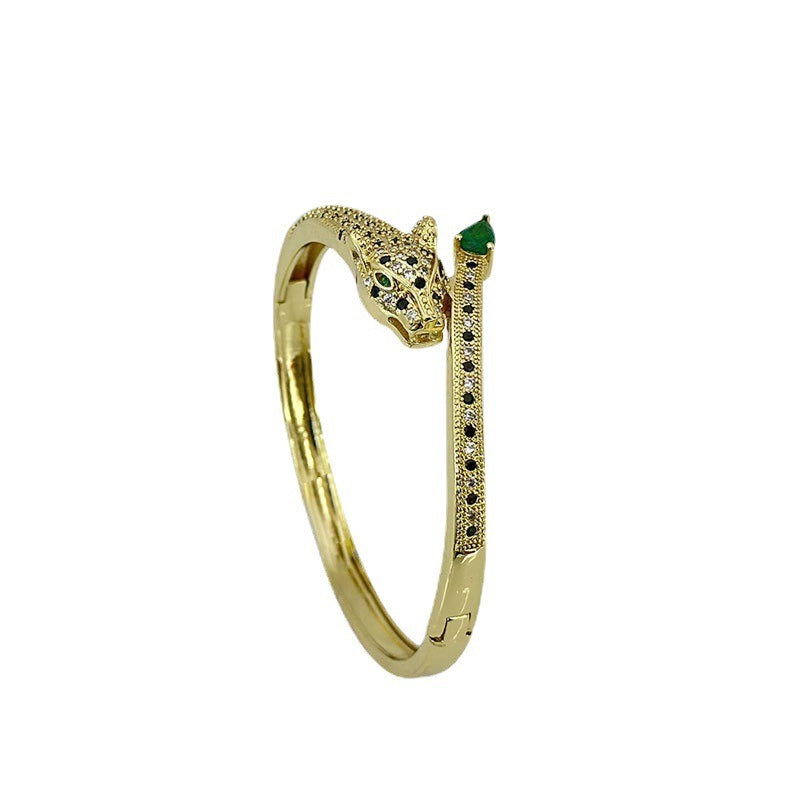 Leopard Bracelet Snake shaped Handpiece Girl