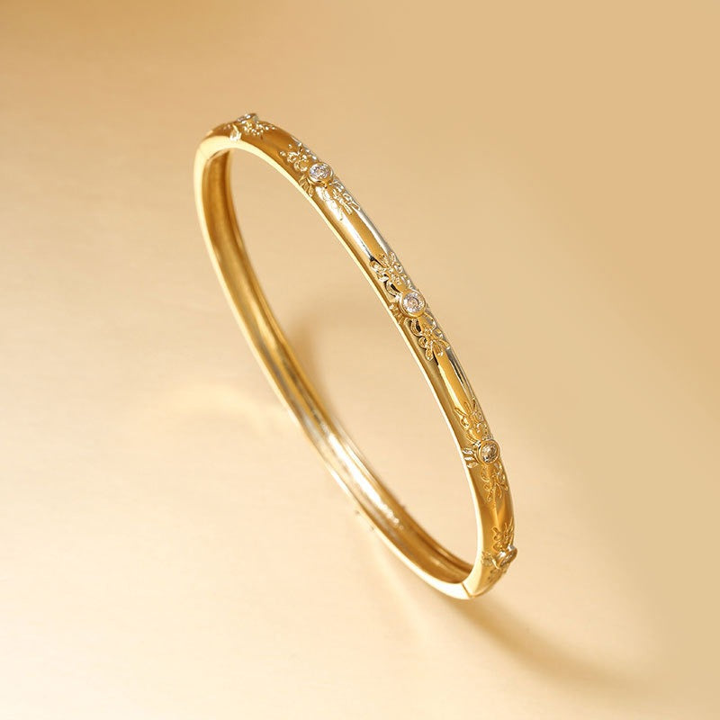 Smiling Face Geometric Bracelet