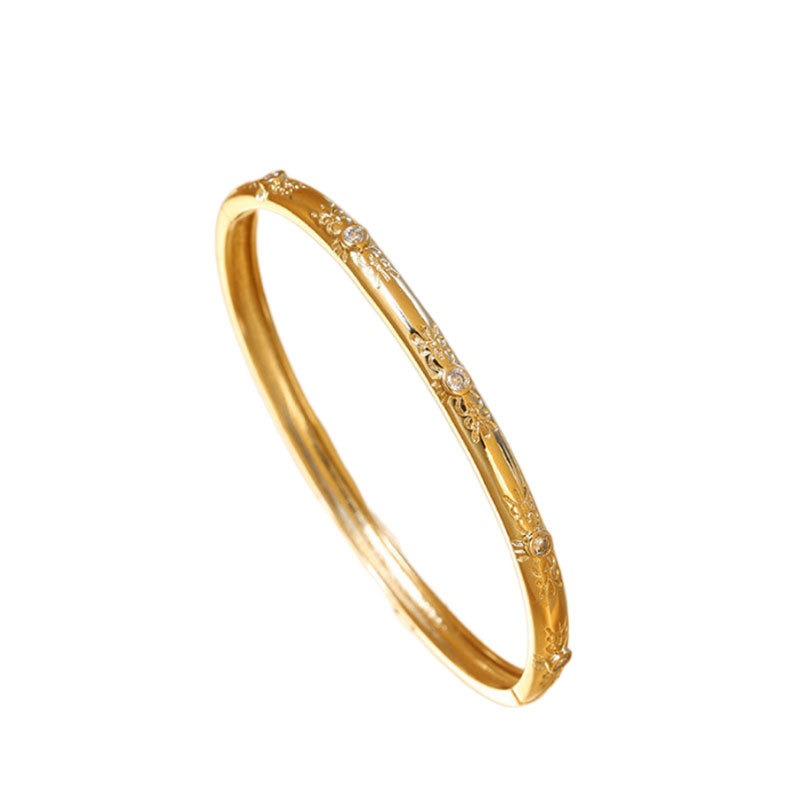 Smiling Face Geometric Bracelet