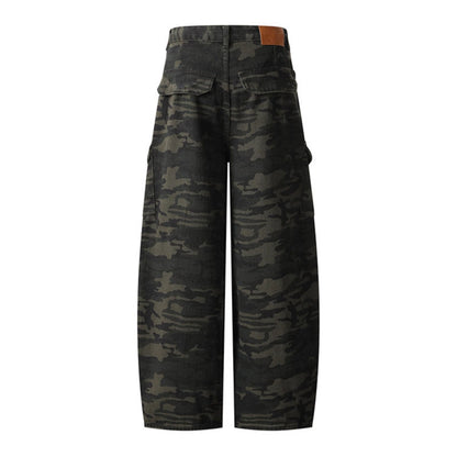 Camouflage jeans
