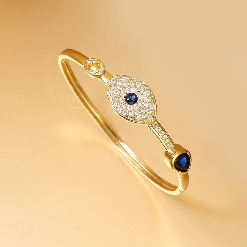mixed color Micro Inlaid Zircon Bracelet