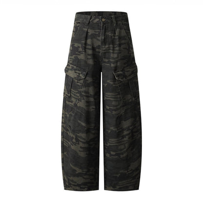 Camouflage jeans